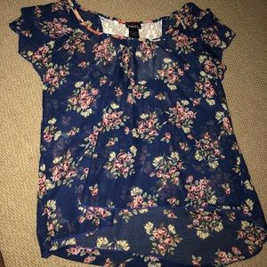Rue 21 floral blouse